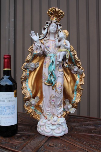 Statua madonna terracotta