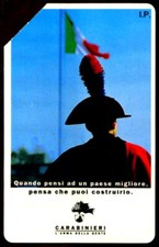 G 375 C&C 2404 SCHEDA TELEFONICA USATA CARABINIERI 10.000 L.
