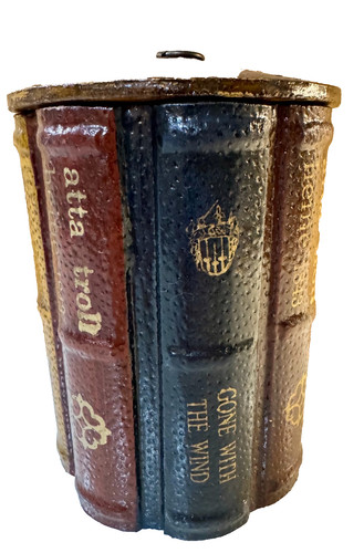 Pattumiera libreria vintage