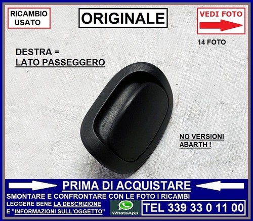 Maniglia schienale sedile - maniglia,