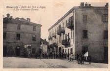 Monesiglio - Caffè del tiro a segno e via Francesco Corsini