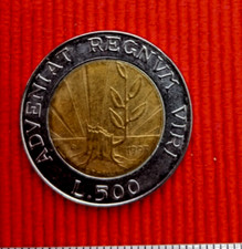REPUBBLICA DI S. MARINO- 500 LIRE- 1993 bimetallica