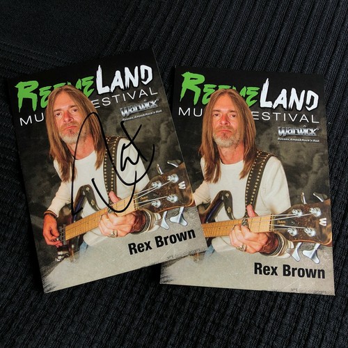Rex brown pantera signed - rex,