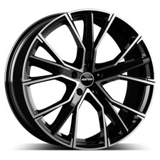 CERCHIO IN LEGA PER FORD S-MAX 9,0J21" 5X108 40 63,40 GMP GUNNER BLACK DIAMOND