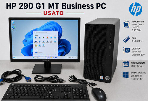 290 business pc - hp,