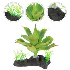  Accessori per acquario piante artificiali autorità rettili opere d'arte acquario