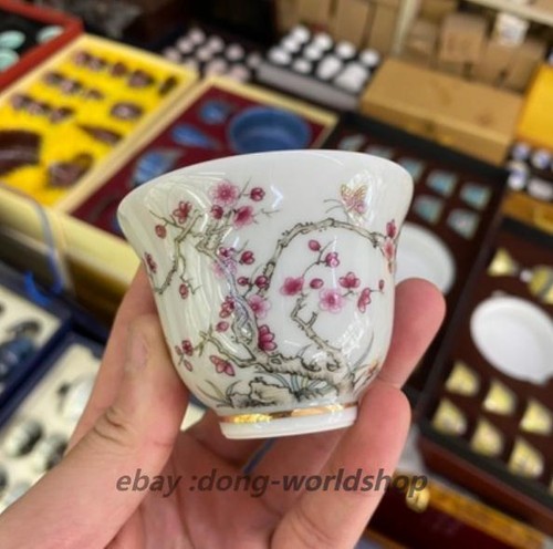 Tazza porcellana rosa - 2,8",