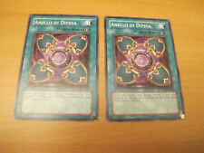 2 Anello di difesa - Yugioh - Carta magia - Comune - dpkb-it034 - PERFETTE!
