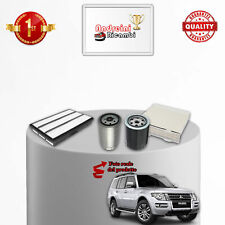 KIT TAGLIANDO 4 FILTRI MITSUBISHI PAJERO IV 3.2 DI-D 140KW 190CV DAL 2007 ->