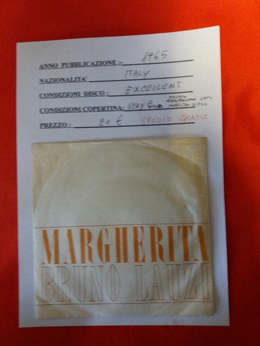 Disco giri bruno lauzi - 45,