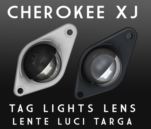 Tag light lens - lens, jeep