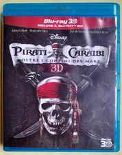 PIRATI DEI CARAIBI: OLTRE I CONFINI DEL MARE 3D - BLU-RAY ITALIANO DISNEY 2D/3D