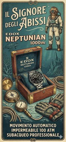 Edox neptunian automatic - edox,