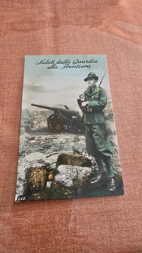 Cartolina militare guardia - cartolina,