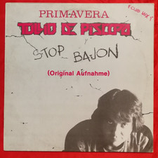 TULLIO DE PISCOPO - STOP BAJON - 12" MAXI SINGLE VINILE 45 RPM DISCO MIX ANNI 80