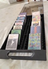 Lotto 13 musicassette anni 60-70-80-90 con valigetta