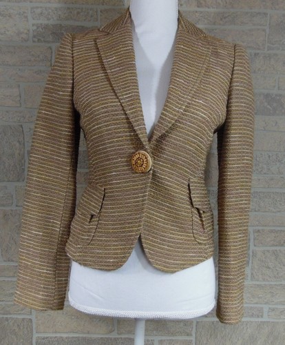 Zara woman brown tweed - zara,