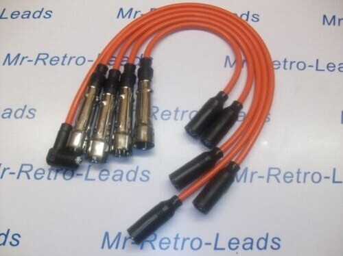 Arancione 8mm cavi accensione - arancione,