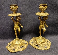 COPPIA PORTACANDELE CANDELABRI