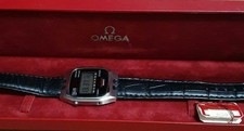 Omega Speedmaster Orologio Quarzo Digitale Vintage Nuovo Vecchio Stock Ottime Condizioni