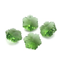  20 Pcs DIY Accessories Glass Beads Mestiere Perline Con Fiocco Neve