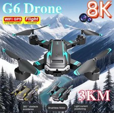 Drone 5G G6Pro professionale 8K fotografia aerea evitamento ostacoli Dual Camera