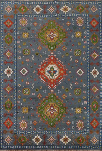 Tappeto kazako geometrico