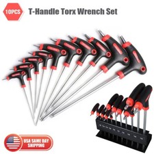 10x T Handle Wrench Set Torx