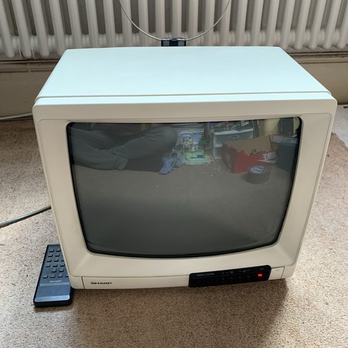 Sharp 1431h crt - crt, bianco