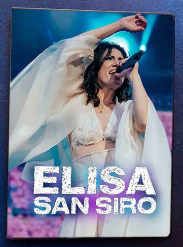 Elisa san siro 2025 dvd - elisa,