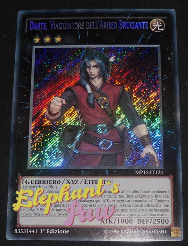 Yugioh dante viaggiatore - -,