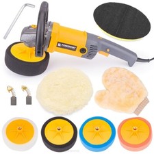 Lucidatrice per Auto Lucidatrice Elettrica 2600 W + Spugne + Accessori POWERMAT