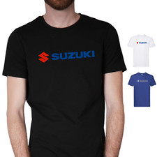 T-shirt Suzuki Moto Racing Motorsport Maglietta Automotive Idea regalo Uomo