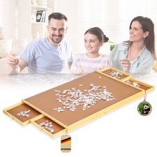 Tavolo puzzle con cassetti