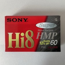 Sony Video 8 Hi8 Super HMP 60