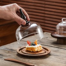 Dome per torta in vetro con