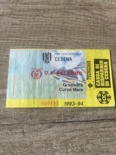 Cesena-Palermo biglietto/ticket 1993/94 calcio(Juventus,Inter,napoli,Milan)
