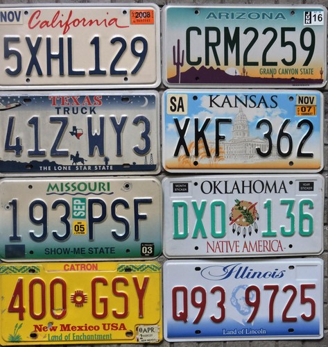 Targhe auto americane - targhe,