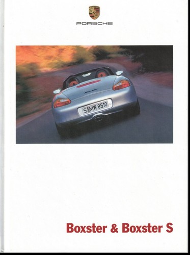 Brochure 2002 porsche boxster - brochure,