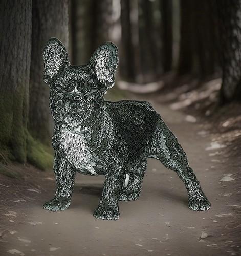 Toppa cane bulldog francese - cane,