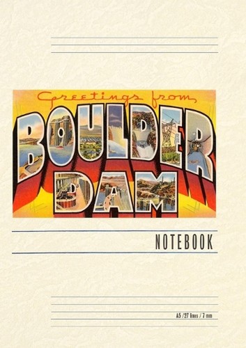 Vintage lined notebook - lined,