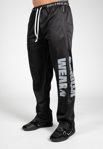 Pantaloni rete con logo - pantaloni,