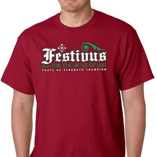 Maglietta festivus christmas - festivus,