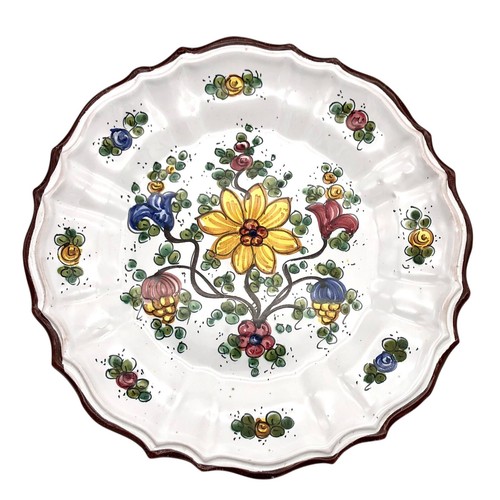 Italian pottery wall - pottery, plate