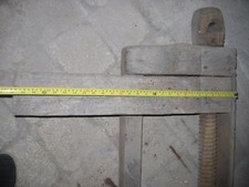 V 271002 ANTICA MORSA IN LEGNO