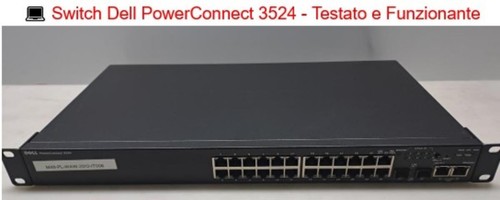 Switch dell power connect 3524 - power,