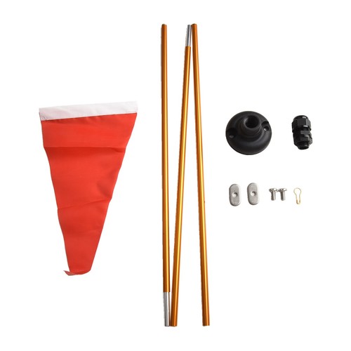 Kit bandiera sicurezza palo - kit, di
