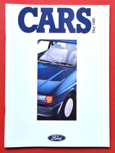 Ford cars 1988 - cars, brochure