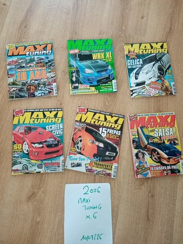 2006 lot magazines - 6, magazines-maxi