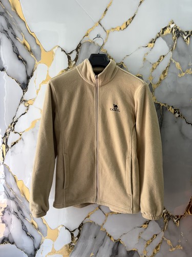 Giacca pile camel all - giacca,